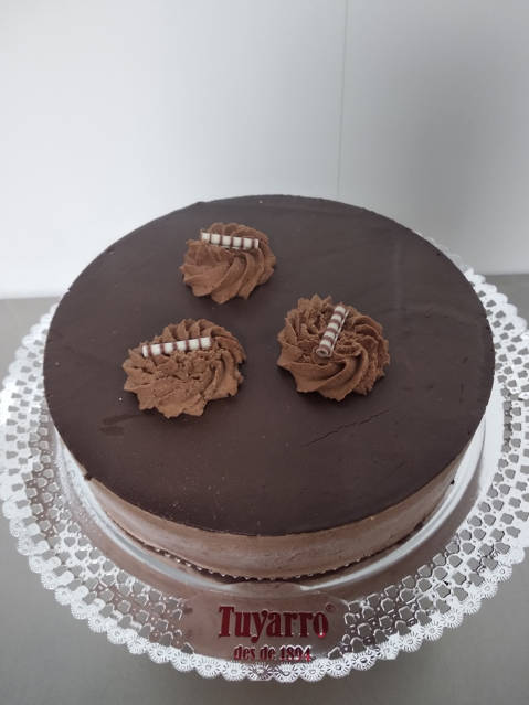 Pastis semifred xocolata